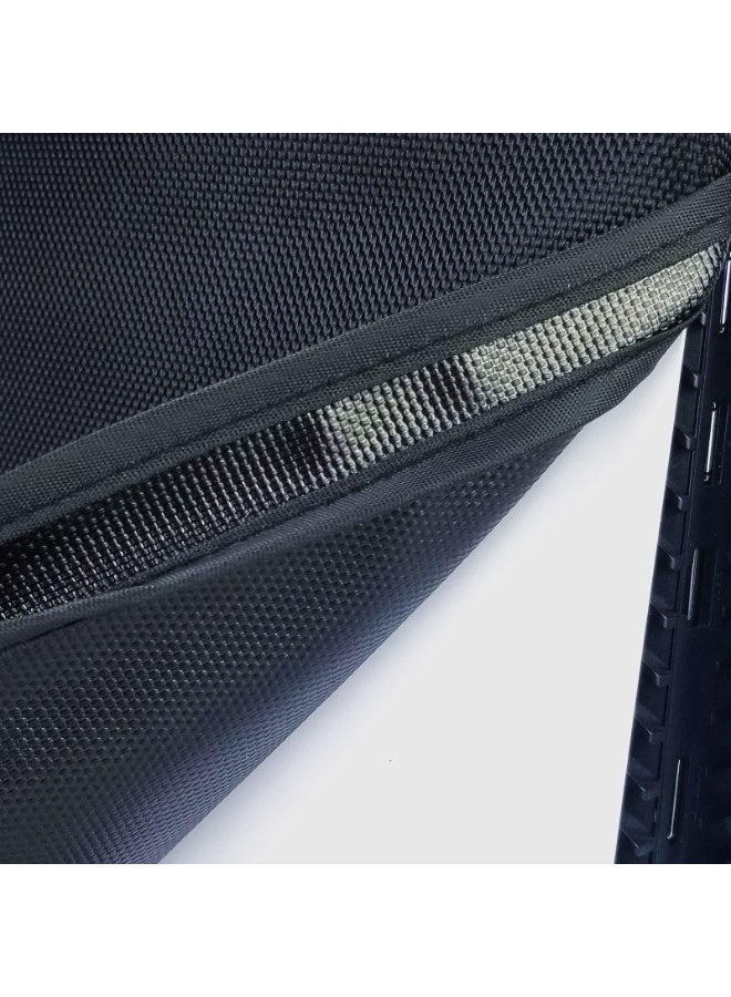 Peachjoy Dust Cover for PS5 Console, Oxford Fabric Anti-Scratch Waterproof Dust Guard with Back Cable Port for Playstation 5 Digital and Disk Version - Image 4